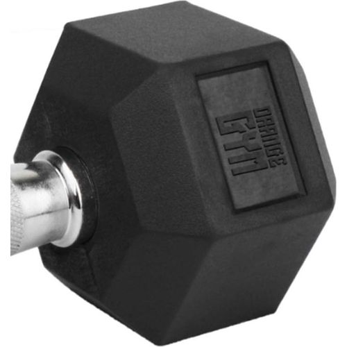 Orange Gym Hex-Hantel 30 kg Schwarz
