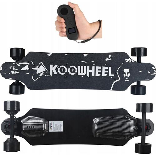 Koowheel Elektro-Skateboard 45KM/H 1400W 130 kg 7,5 Ah Schwarz