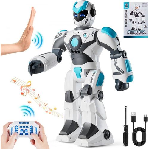 RC Roboter Spielzeug für Kinder ab 6 Jahren - Sprechen, Tanzen, Gesten - 270x115x400mm - Interaktives Spielzeug - Roboterspielzeug