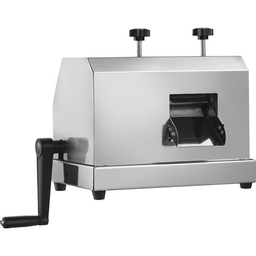 SucceBuy Kommerzieller Zuckerrohr-Entsafter von, 110 Pfund/Stunde, manueller Zuckerrohr-Entsafter mit hoher Leistung, 3 Edelstahlwalzen, 2,4-Zoll-Einlass