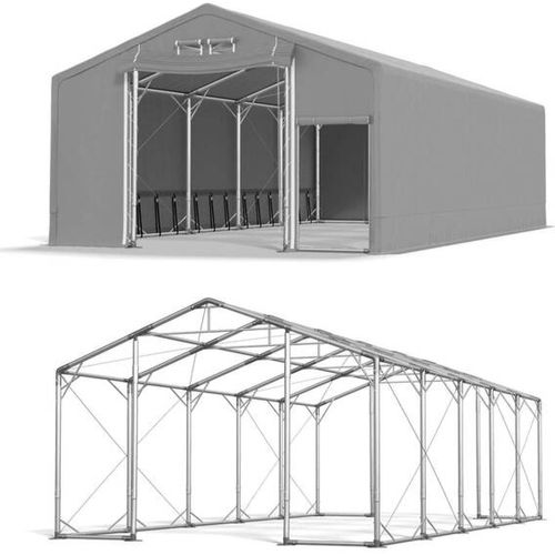 6x10 Graues Magazin Zelt POLAR SFR