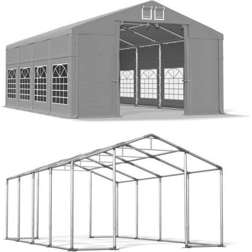 Saison Zelt 6x8 Grau WINTER ISD