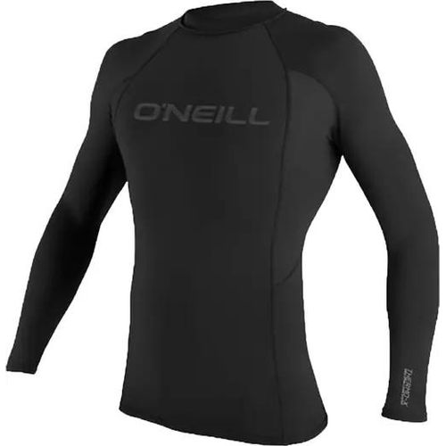 O'Neill Thermo-X Long Sleeve Youth Wetsuit Top (Schwarz)