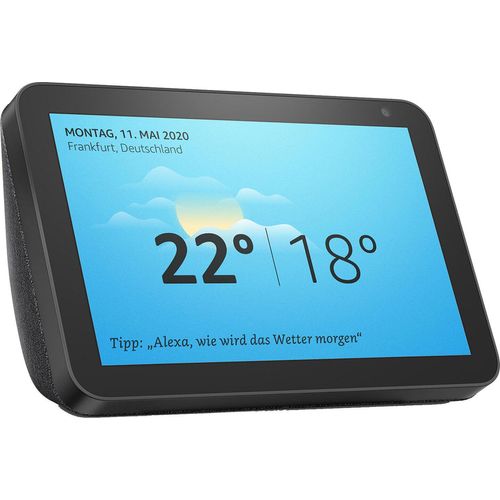 Amazon Echo Show 8 schwarz Smart Home Hub mit Bildschirm
