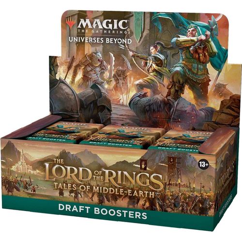 Wizards Of The Coast Draft Booster Display Magic The Gathering The Lord Of The Rings: Tales Of Middle-earth Sammelkarten One Size