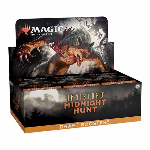 Wizards of the Coast Magic: The Gathering Innistrad: Midnight Hunt Draft-Booster Display englisch, Sammelkarten
