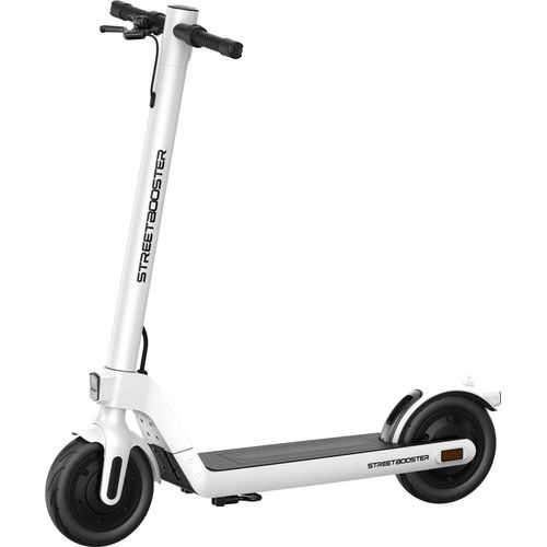 E-Scooter STREETBOOSTER Sirius luna weiß - mit Straßenzulassung, Wechselakkusystem, 20 km/h, faltbar