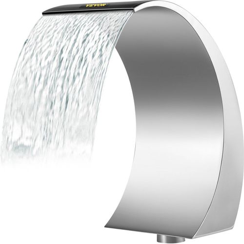 Schwalldusche Pool Wasserfall Schwalldusche Pool Edelstahl Schwimmbad Poolfontäne Gartenteich Dekoration Brunnen Konstanter 30 x 60 x 45 cm