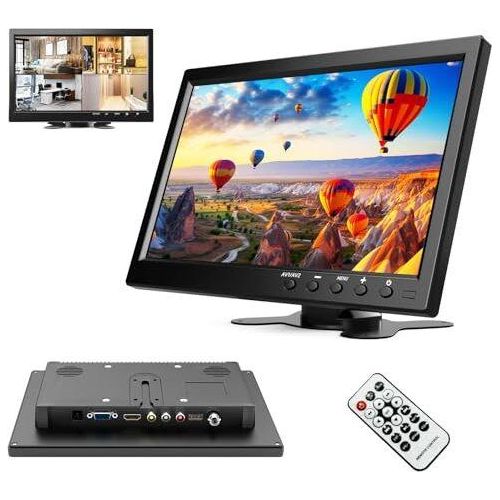 Podofo 10.1 ”HD Monitor Mini TV & Computer Display TFT LCD Farbbildschirm Auto Backup Kamera Home Sicherheitssystem integrierte Lautsprecherunterstütz