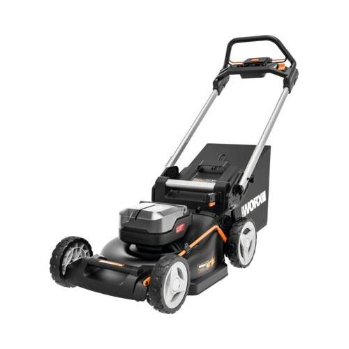 Akku-Rasenmäher WORX Nitro WG749E.2 40V (2 x 20V) 46cm inkl. 2 Akkus 5 Ah und Ladegerät