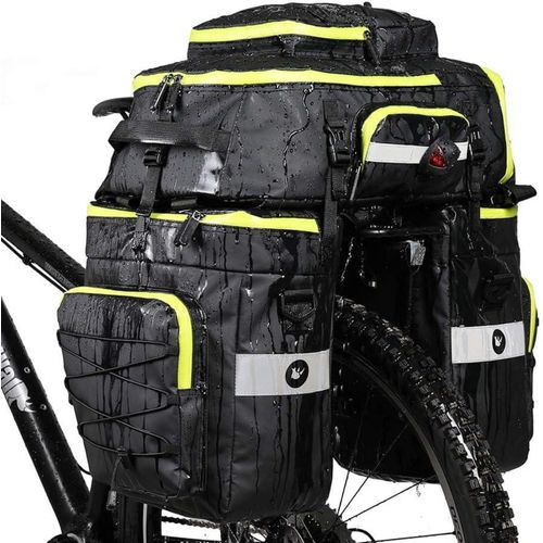 BAIGIO Fahrradtasche 3-in-1 Multifunction wasserdicht 75L Gepäckträgertasche