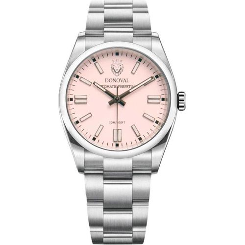 Automatische Donoval-Uhren Pink Panther Dl0005 + Kasten (Zdo001E)