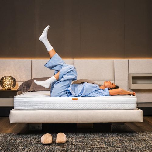Matratze 100x190 cm Hoch 20 cm - Schaum | Smart