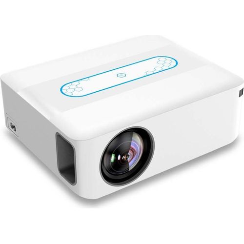 INF 8K Beamer X1-2/16G – Heimkino Projektor, 1080P, Weiß, Set mit Zubehör