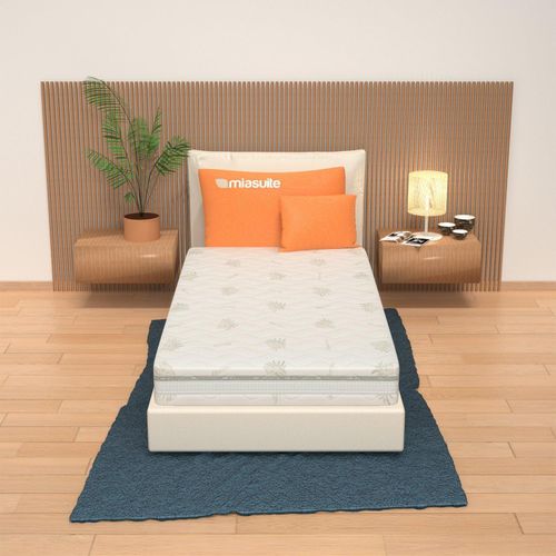 Memory Schaum Matratze abnehmbar 100x190 Höhe 26 cm - 100% Aloe Vera | Prime