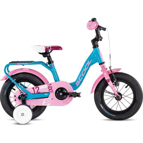 S'COOL niXe Kinderfahrrad | 12 Zoll Fahrrad für Kinder und Jugendliche | Fahrrad für Mädchen | Kinderrad für den perfekten Einstieg