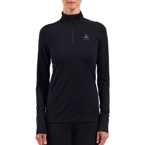 Odlo Natural Merino 200 Half Zip Turtle Neck LS Shirt Damen
