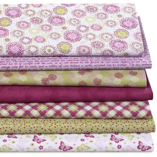 Patchwork- und Quiltpaket "Pusteblume grafisch", weiß-color Image