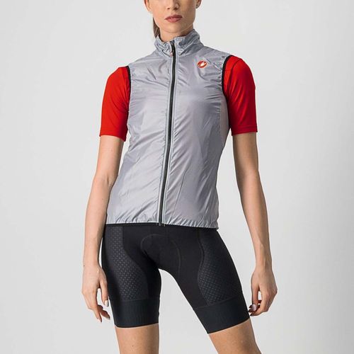 Castelli Aria W Weste Silver Gray S Image