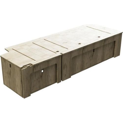 Buildify Campingbox Erik Bettsystem links längs u.a. für VW T5/T6 1900x1165x406 (LxBxH) (ohne Montage- und Befestigungsmaterial)