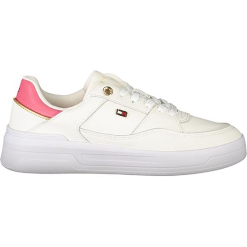 TOMMY HILFIGER DAMEN SPORTSCHUHE WEISS : Farbe - Weiß, Größe - 37 Größe: 37 Farbe: Weiß