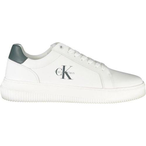 Herrensportschuh Weiß mit Grün – Komfort & Stil vereint