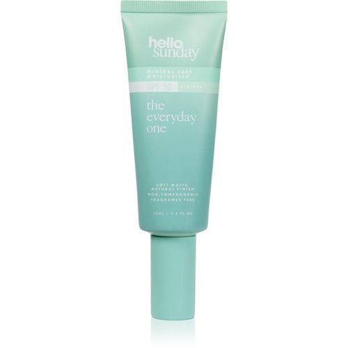 hello sunday the everyday one mineral Mineraal Crème voor Hydratatie en Veerkrachtige Huid SPF 50 70 ml