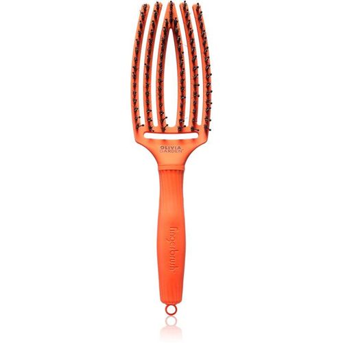 Olivia Garden Fingerbrush Boar & Nylon Haarborstel met nylon en varkenshaar Dolce Vita Orange Spritz 1 st