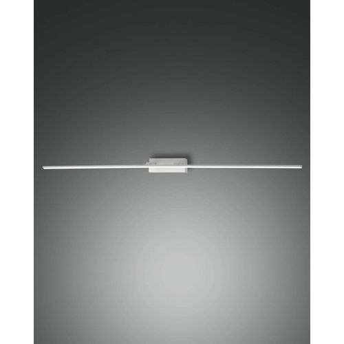 Fabas Luce LED Bad-Wand/Spiegelleuchte Nala 60x105mm 20W Warmweiß IP44 Weiß