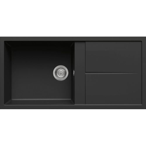 Elleci Unico 480 G40 Aufsatzwanne Rechteckig Granitek