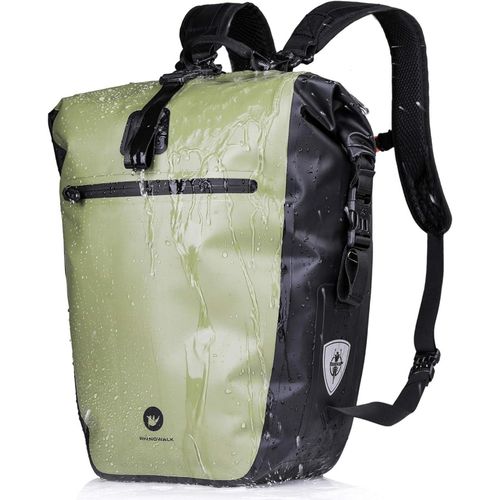 Fahrradtasche Gepäckträger 27-30L Wasserdicht Multifunktional Vorderrad Reisetasche Rucksack Umhängetasche