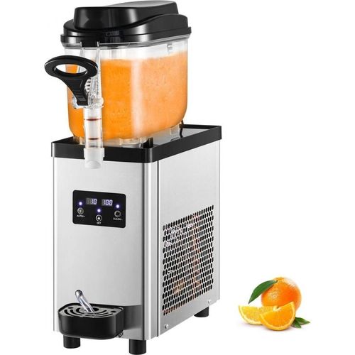 Slushee Machine Edelstahl Eismaschine 6L - Kommerziell Slushy-Maschine - Profi Slush-Maschine