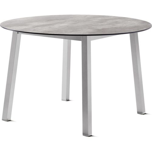 Tischplatte >Loft Polytec< in Beton hell, Polytec® - 120cm (D)