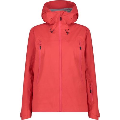 Cmp Woman Jacket Fix Hood Corallo 42