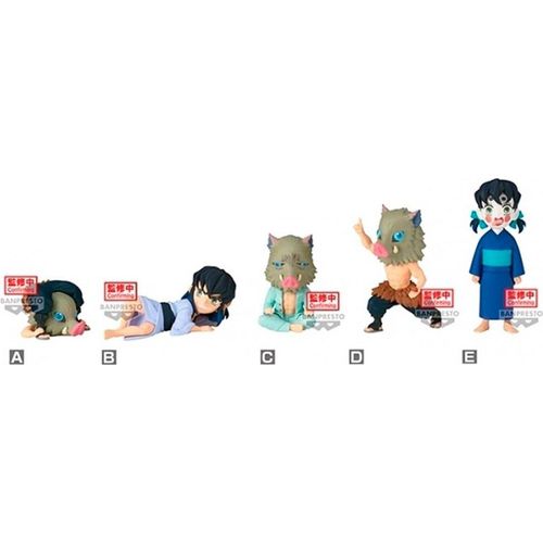 Banpresto Demon Slayer Kimetsu No Yaiba World Collectable Inosuke Hashibira Sammelfigur Mehrfarbig Mehrfarbig One Size