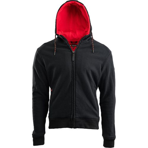 Riding Culture Riding Motorrad Zip Hoodie, schwarz, M