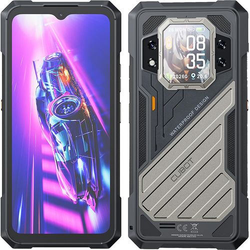 Cubot KINGKONG X 256GB Outdoor-Smartphone schwarz, IP68 & IP69K, Android 14