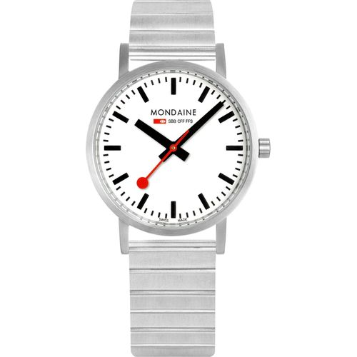 Mondaine Uni Uhr Classic Armbanduhr 36 mm A660.30314.16SBJ Edelstahl