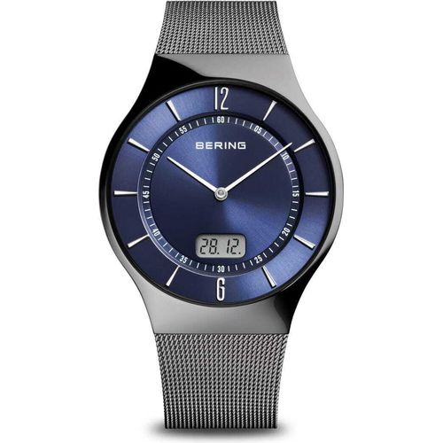 Bering 51640-078 Slim Funkuhr Herrenuhr 40mm 5ATM