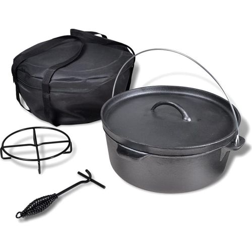 Holländischer Ofen 11,3 l mit Zubehör