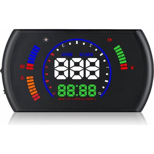 S600 Multi-Funktionen Auto HUD Head Up Display über Geschwindigkeit Alarm Projektor Geschwindigkeitsmesser