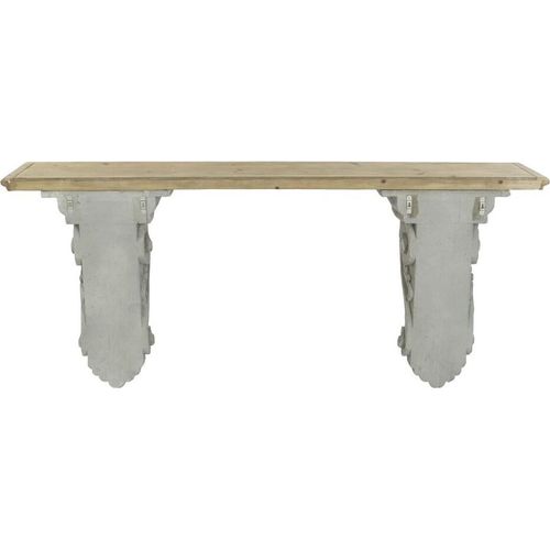 Konsole DKD Home Decor Grau Tanne 180 x 35 x 78 cm