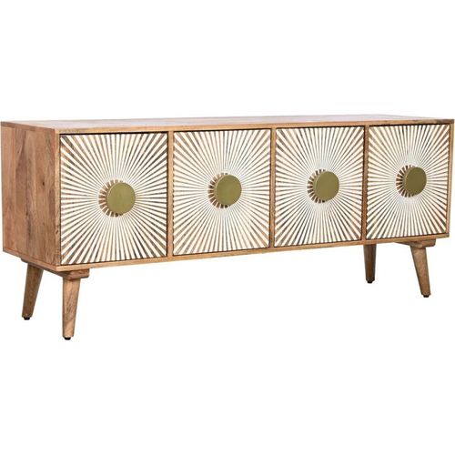 TV-Möbel Home ESPRIT Gold natürlich Holz 145 x 40 x 60 cm
