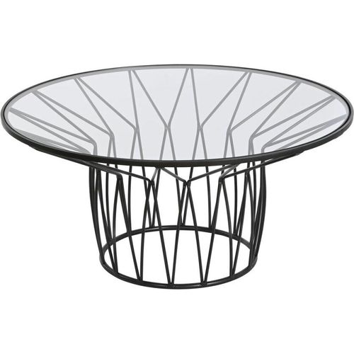 Tischdekoration Home ESPRIT Metall Kristall 85 x 85 x 39 cm