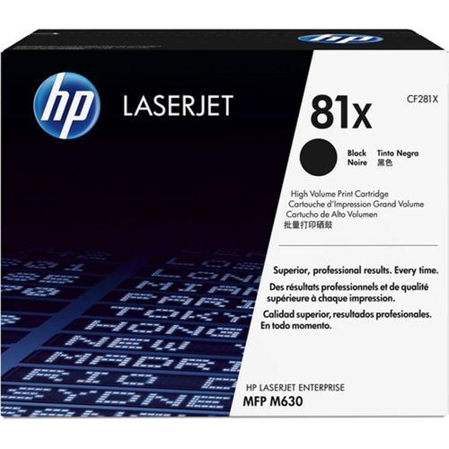 Toner HP 81X Schwarz