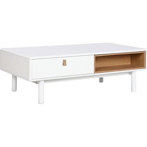 Tischdekoration Home ESPRIT Weiß natürlich Polyurethan Holz MDF 120 x 60 x 40 cm