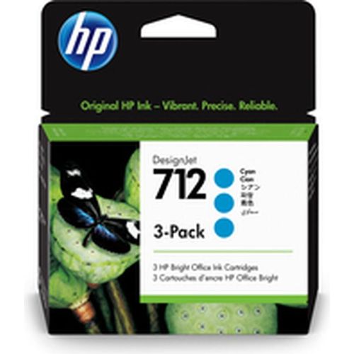 Original Tintenpatrone HP HP 712 Türkis