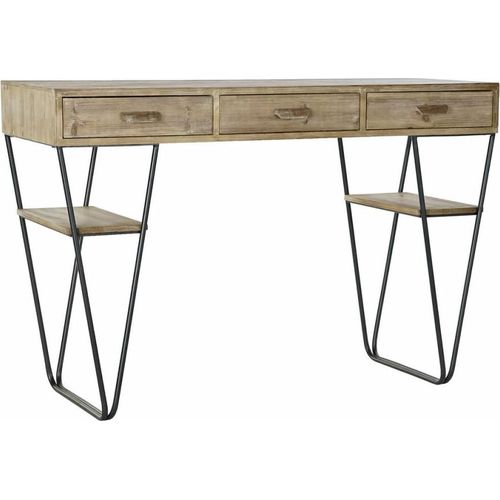 Konsole DKD Home Decor Schwarz Metall Tanne (120 x 43 x 78 cm)