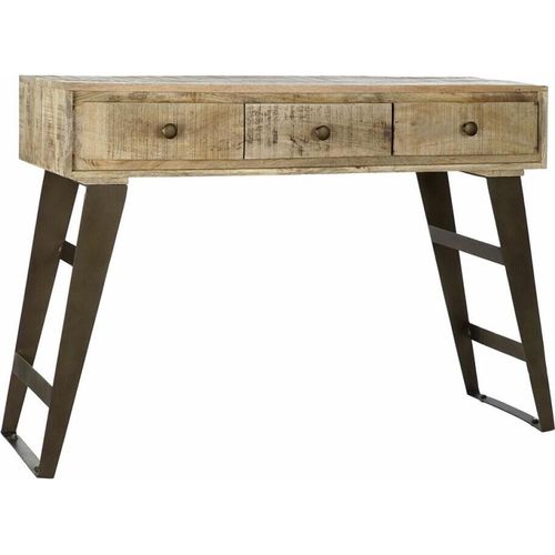 Konsole DKD Home Decor 130 x 40 x 89 cm natürlich Schwarz Metall Mango-Holz