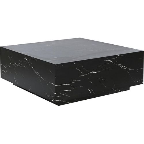 Tischdekoration Home ESPRIT Schwarz Holz MDF 90 x 90 x 35 cm